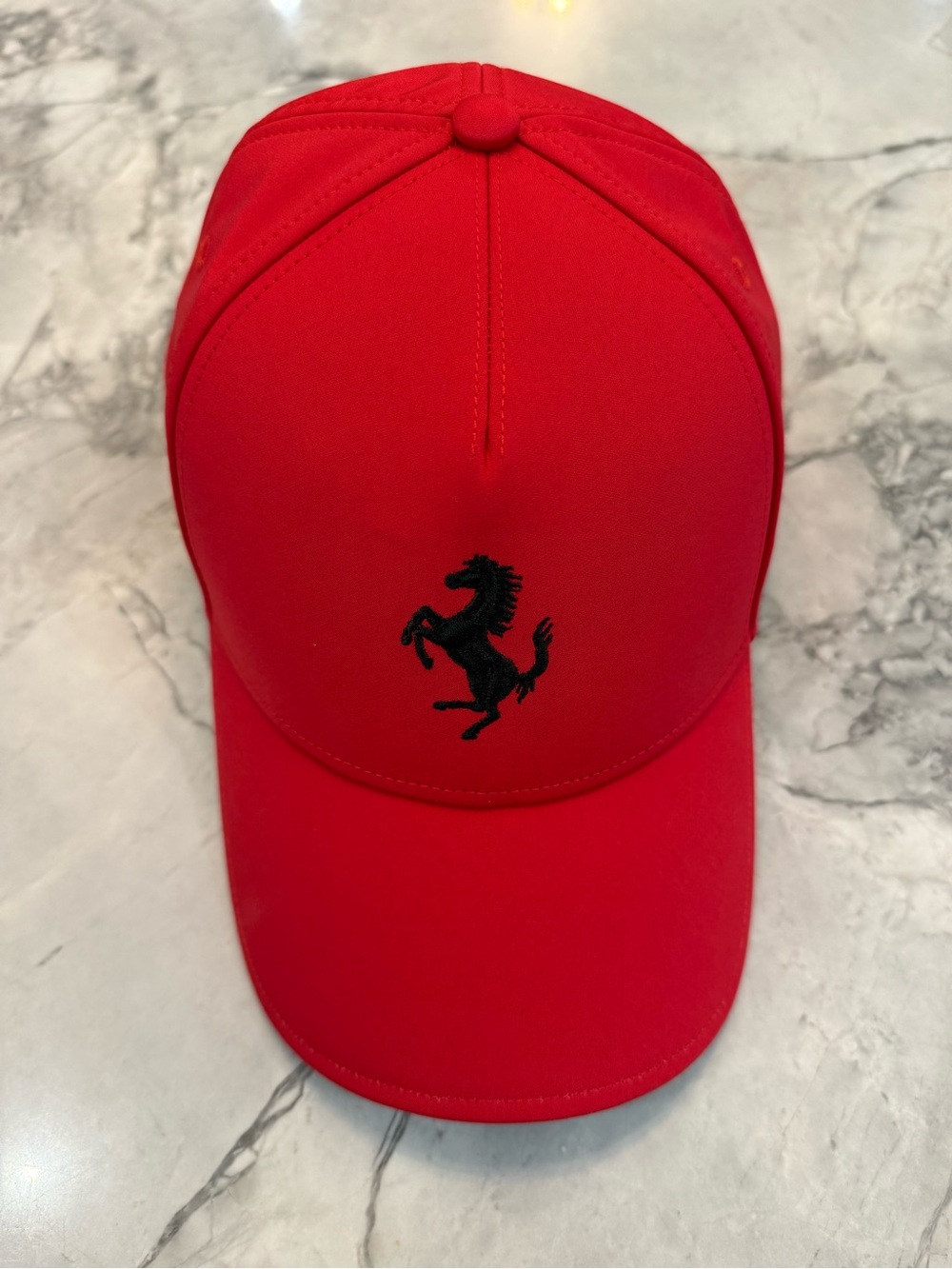 Ferrari Red Adjustable Baseball Cap NEW Unisex